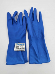 RUBBER GLOVE - SHIELD BLUE SIZE XL (PAIR)