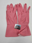 RUBBER GLOVE - SHIELD PINK SIZE MEDIUM (EACH)