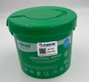 CLINELL WIPE BUCKET(225) AGAINST MRSA ETC       GREEN