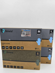 GD19 BLUE NITRILE GLOVES-Box 100 (Select Size)