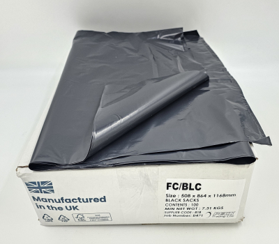 COMPACTOR SACK - 20X34X46 BLACK LINER