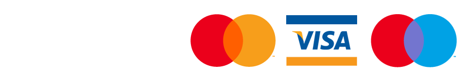 We accept all major credit cards